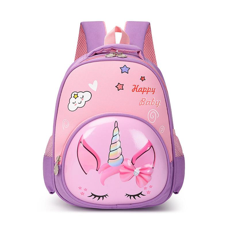 Unicorn Cute Rabbit Dinosaur Shark Puppy Cartoon Animal Backpack Children