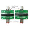 1Pcs Type C 24P 2.54Mm Connector Socket Type-C Male To Female Usb 3.1 Test Pcb Board Adapter For Data Line Wire Cable Transfer