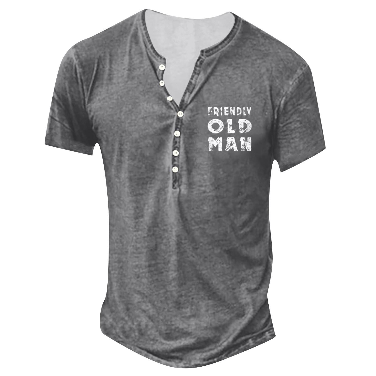 

Мужская футболка с принтом на открытом воздухе, свободный топ с короткими рукавами на пуговицах в стиле ретро XL