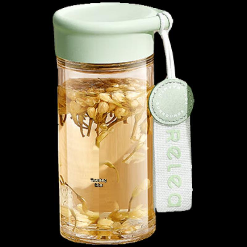 RELEA Tea Infuser Glass Cup