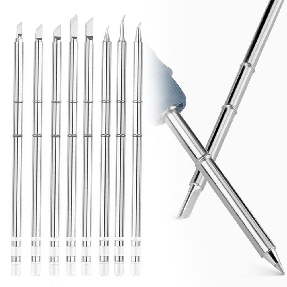 Soldering Iron Tip Sliver Color Quick Thermal Conductivity