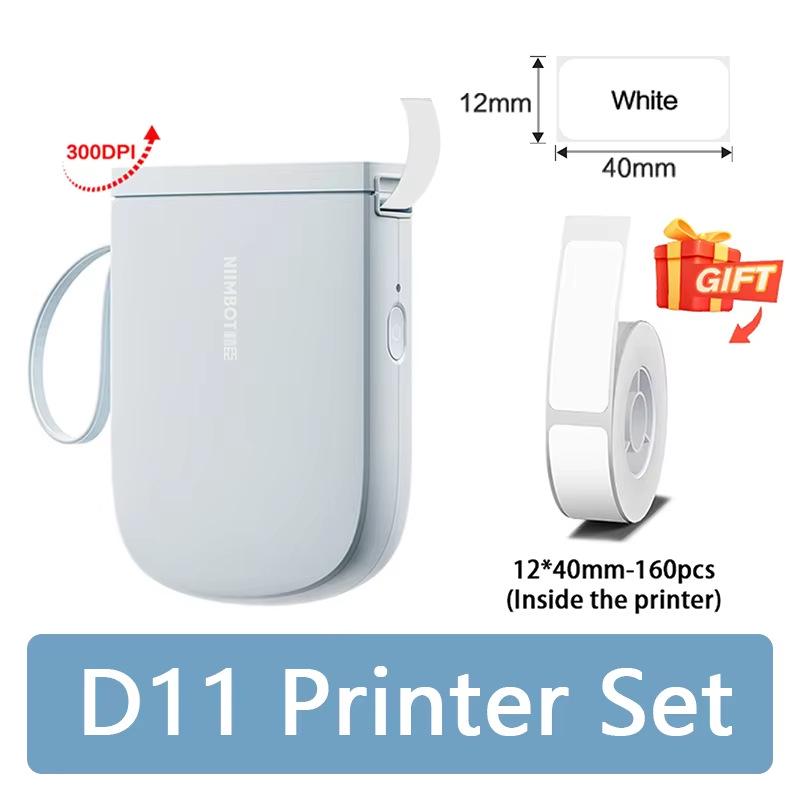 Mini Imprimante d'Étiquettes Thermique Jingchen D11 Bluetooth