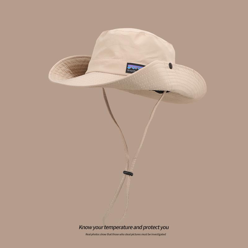 

Унисекс Модная шляпа для рыбалки с широкими полями для защиты от летнего солнца и стиля легкие хаки