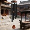 Clear Sound Wind Chime Metal with 6 Aluminum Tubes Garden Hanging Chimes