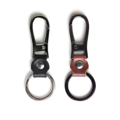 SCALETTO BLACK BAT602 Leather Point Basic Keychain