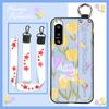 Protective Phone Holder Phone Case For Sony Xperia5 IV Kickstand Dirt-resistant Lanyard Back Cover Waterproof Soft Case