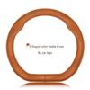 Genuine Leather Luxgen Steering Wheel Cover - Universal Fit for U6, Big 7, S5, U5, 7MPV, Na 5, Rui 3 Models