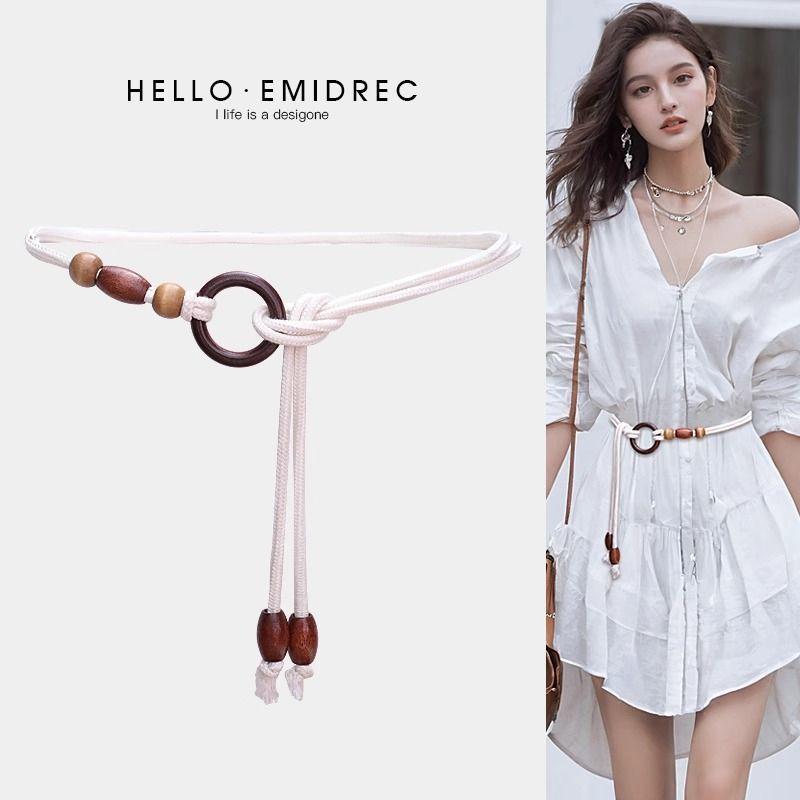 Bohemian Waist Chain For Women With Tassel Decor Summer Festival Accessory