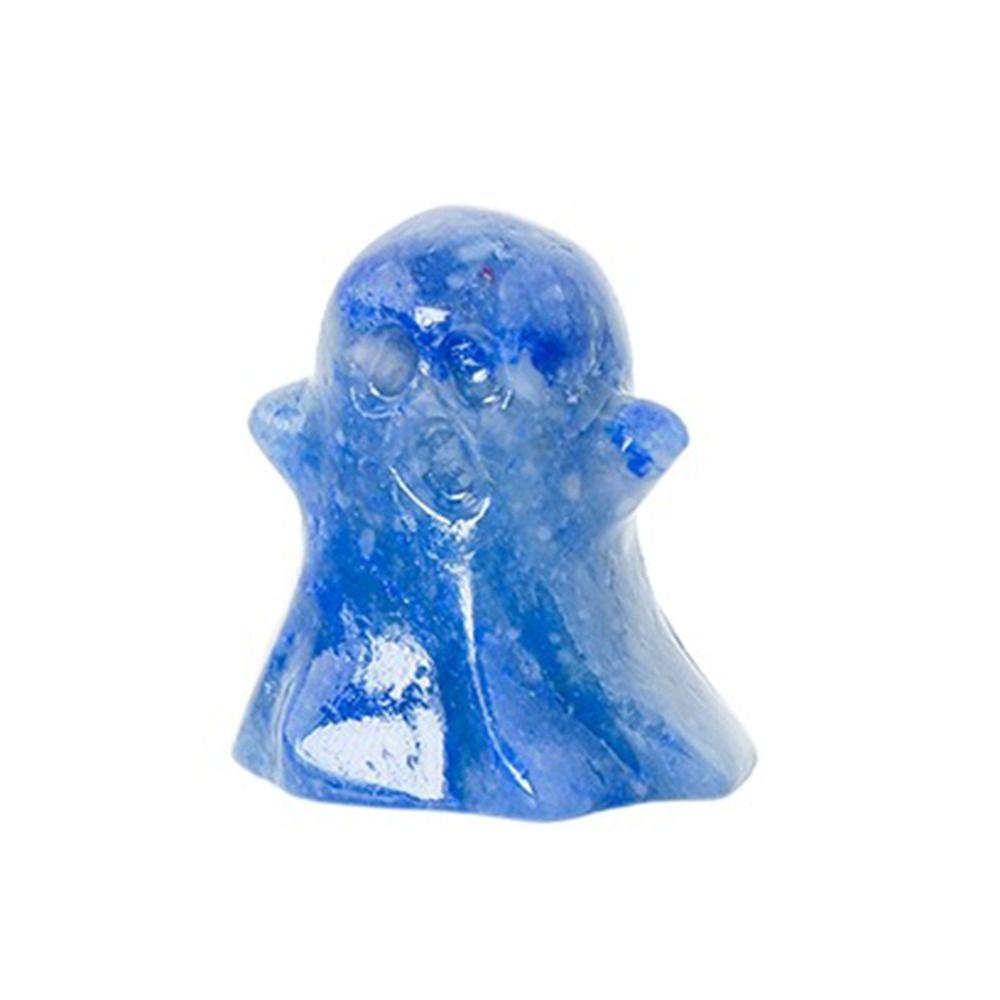Creative Crystal Ghost Figurine Ghost Shaped Natural Crystal Ghost  Desk Decoration