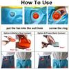 Inflatable Costume Shark Game Fancy Dress Party Jumpsuit Cosplay Outfit Prop