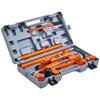 VEVOR 10 Ton Porta Power Kit, Portable Hydraulic Jack with 4.6 ft/1.4 m Oil Hose, Auto Body Frame Repair Kit with Storage Case for Car Repair, Truck