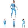 The Fantastic Four Cosplay Jumpsuit With Spandex For Game Anime Role Play