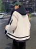 Men's Lambswool Cotton Winter Coat: Plus Velvet, Thickened, Plus Size, Youth Workwear Fleece Outerwear