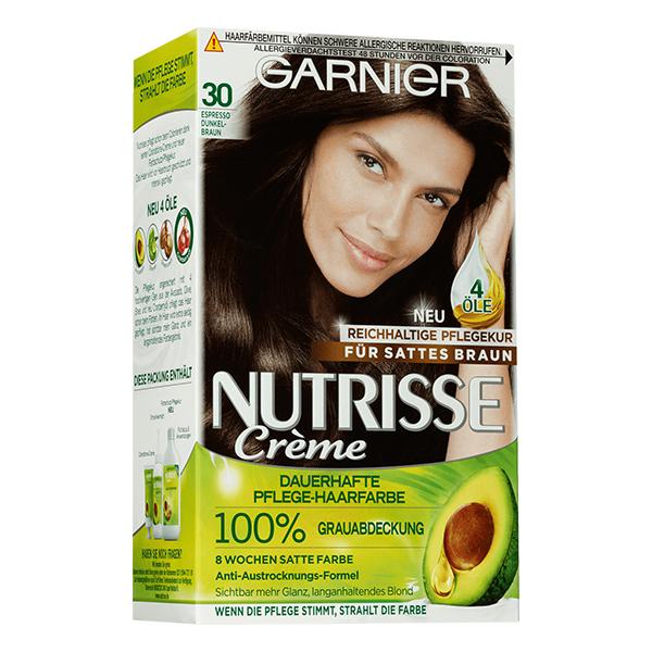Garnier Nutriz Hair Color Dark Brown Espresso 30