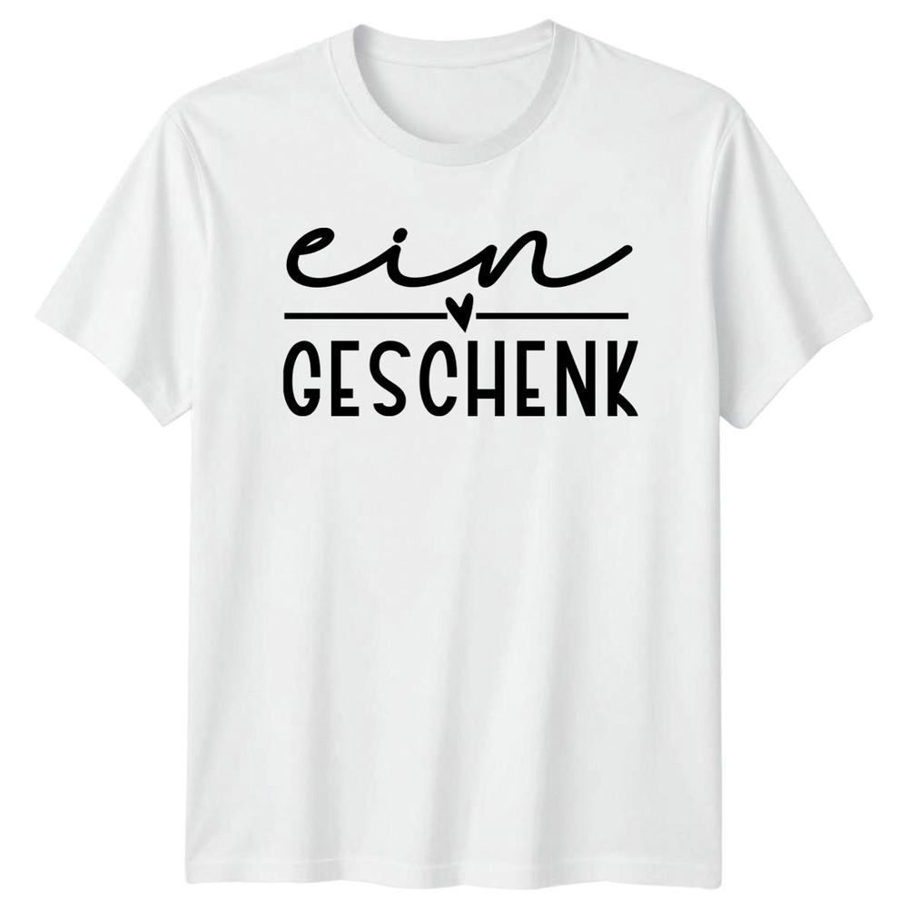 Ein Geschenk TShirt GerUnisex Language Gifting Birthday Gift For Him And Her S