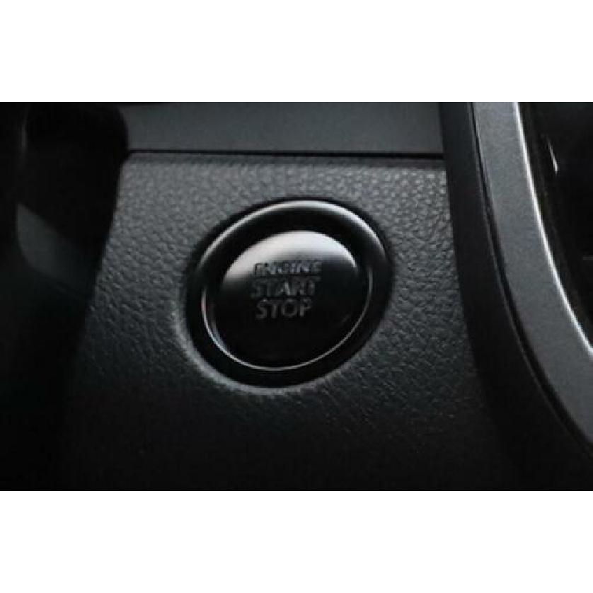 Aluminum One-Click Startup Frame Cover Black For Toyota Corolla Cross -