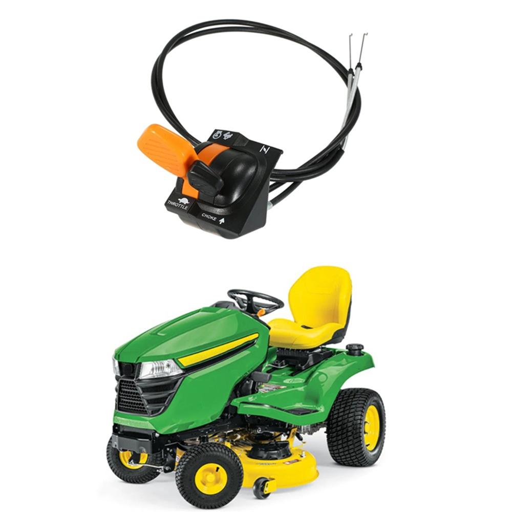 Throttle/ Choke Cables For John Deere X304 X320 AM140333 X300 Riding Mower Part
