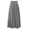 Summer Modal High-Waist A-Line Maternity Dress with Large Hem