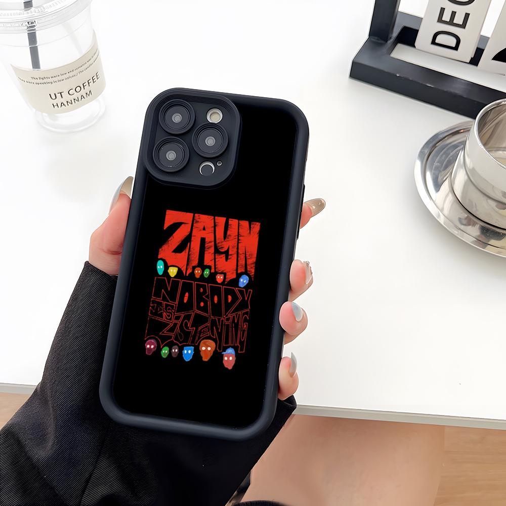 Singer Zayn MalikS Phone Case Soft Silicone For IPhone 17 16 15 14 13 12 Mini 11 Pro Max Plus Camera Lens Protection Cover