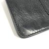 CHROME HEARTS Single Fold LNG SNGL FLD TIPS 2-fold Long Wallet Black/Silver