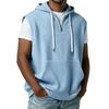 Herren Einfarbiges Sportweste Lässiges Lockeres Ärmelloses Top