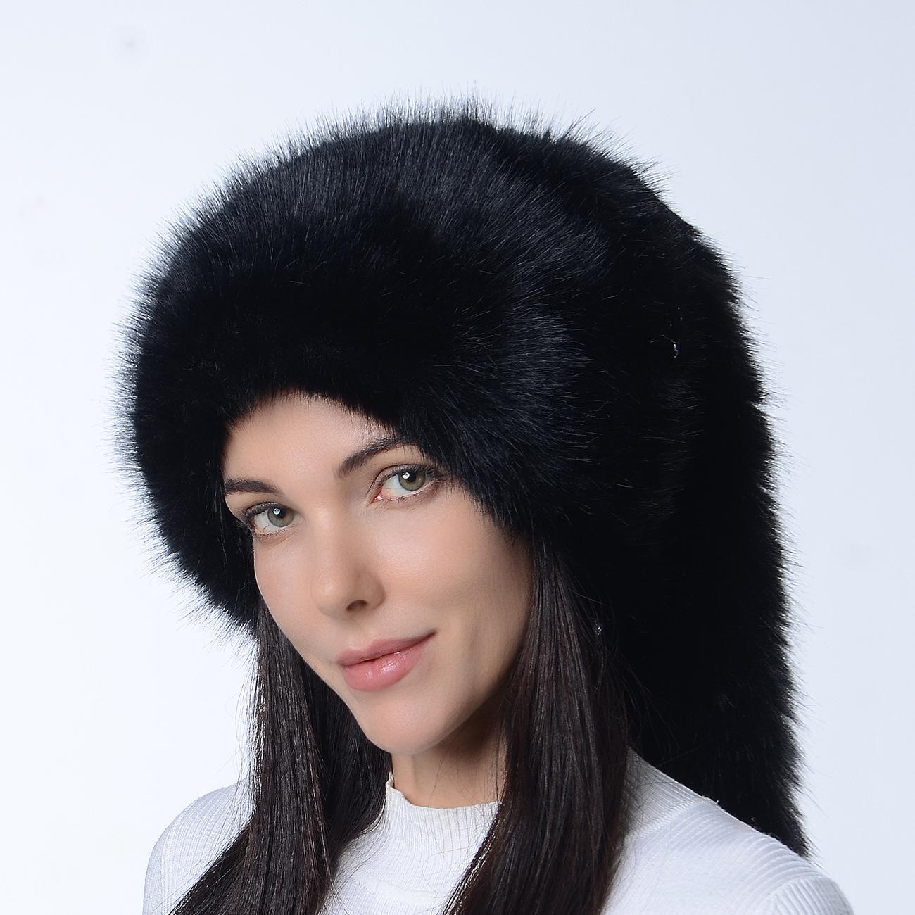 New Imitation Fox Fur Hat For Women In Winter