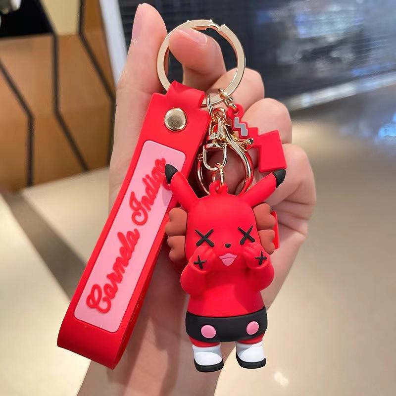 

Милый брелок «Улица Сезам» для школьной сумки, машины, креативный кулон для ключей, мультяшный брелок с куклой