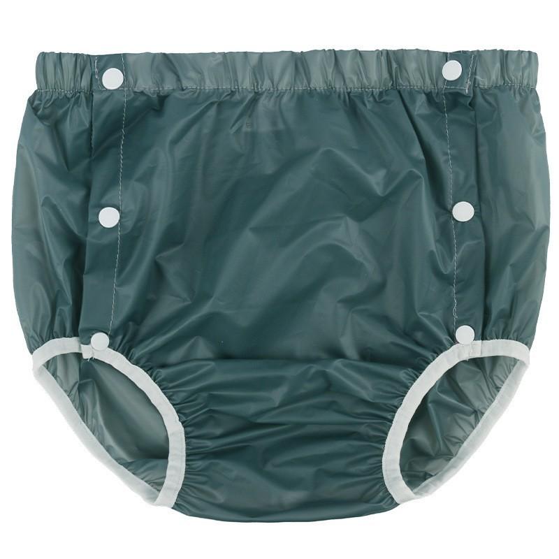 Reusable TPU Waterproof Incontinence Underwear Adults Elderly Washable Leak-Proof Briefs With Elastic Waist