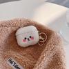 Cute  Plush Teddy Bear Headphone Cover For Apple Airpods 4 3 2 1 and Airpods Pro2 3 Protective Case Against Falls