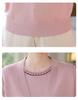 Chic Spring & Autumn Korean Knit Sweater Coat Set for Middle-Aged & Elderly Women