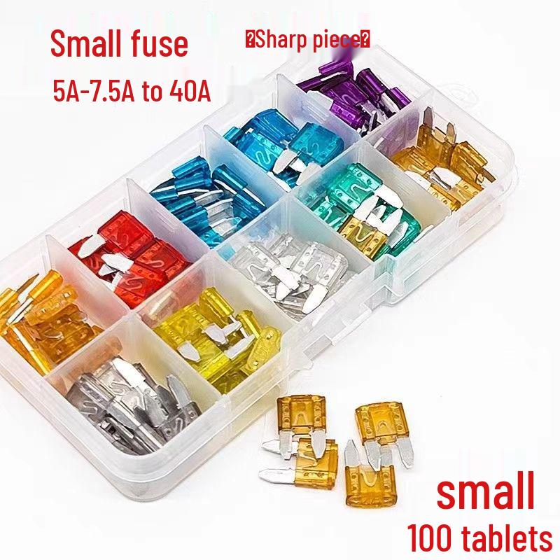 Mixed Car Fuse Pack: Medium, Small, and Mini, 5A-40A