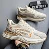 Spring Men's Shoes New Breathable Mesh Surface Sports Shoes Men's Trend All Match Platform Casual Shoes Fashion