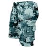 Herren Tarn Cargo-Shorts mit Kordelzug Taille Verstellbare Passform Mehrere Taschen Robust Arbeitskleidung Outdoor Utility Shorts