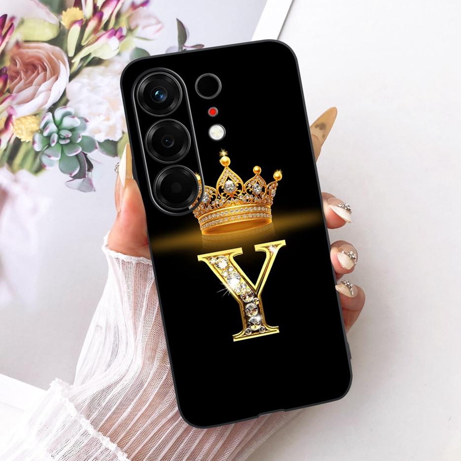 For Tecno Camon 50 4G Case CN5 Luxury Crown Letters Cover Soft TPU Phone Case For Tecno Camon 50 Pro 4G CN5c Camon50 Fundas Bags