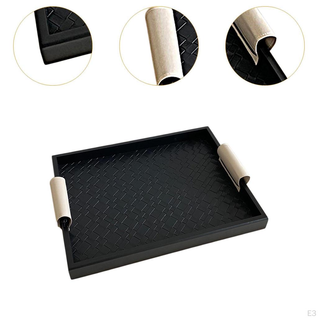 Jewelry Display Bracelet Necklace Ring Holder Serving Tray for Bathroom Companion Dertre