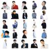 Chen Feiyu Celebrity Sticker Pack - 50 Decorative Stickers for Laptops, Suitcases, Cars, and Skateboards.