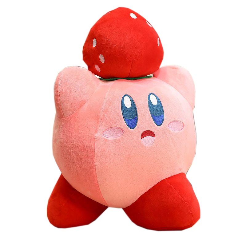 Adorably Soft 32 Cm Kirby Adventure Chef Strawberry Plush Dolls For Kids And Collectors