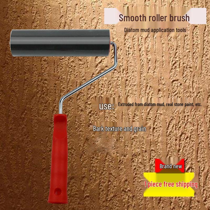 Diatom Mud Texture Cement Paint Roller for Flat Surfaces