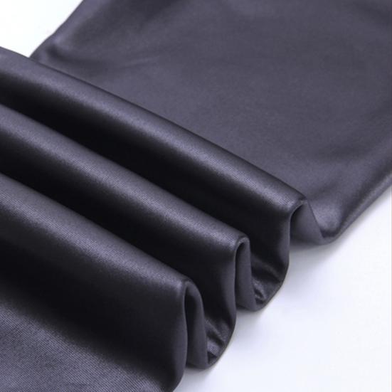 Women Leggings High Waist Slim Fit Hip Lift Pants Warm Velvet Lined Leggings Windproof Rainproof Faux Leather Pants