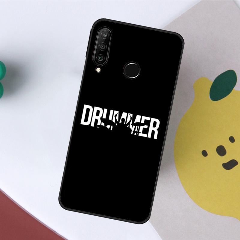 Drum Drummer Music Dj For Huawei Nova 12s 12i 11i 8i Y73 Y72 Y61 Y91 Y90 Y70 Y60 9 10 SE P30 P40 Lite P60 Pro Case