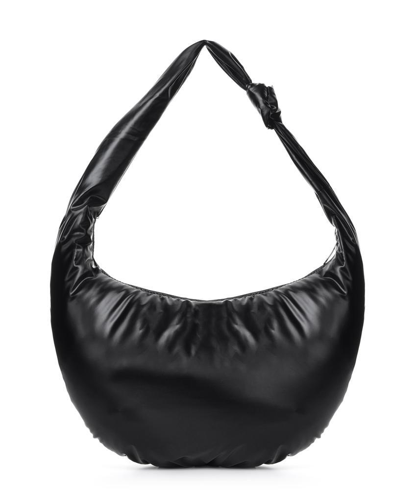Nick&Nicole Nicole Glossy Shoulder Knot Bag_Black
