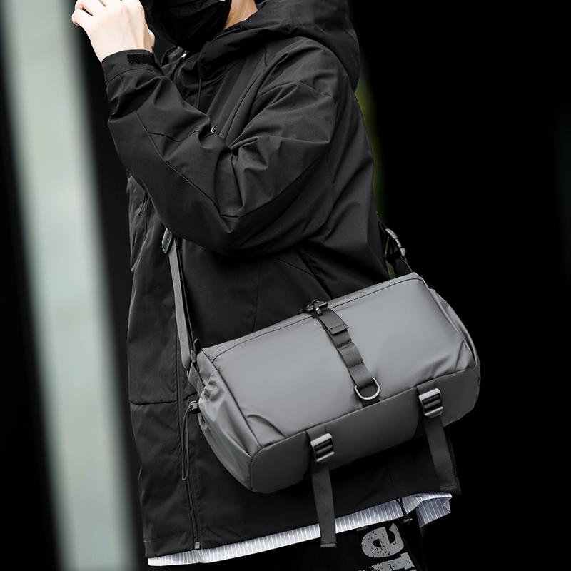 Men's Short-distance Travel Messenger Bag Business Large Capacity Messenger Bag Waterproof Shoulder Bag