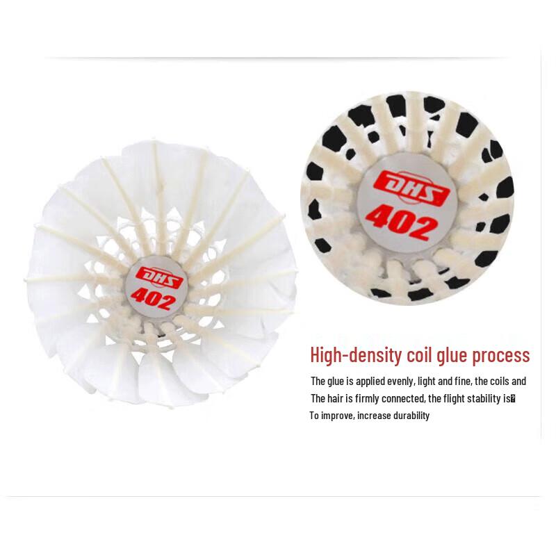 Red Double Happiness Badminton Shuttlecocks