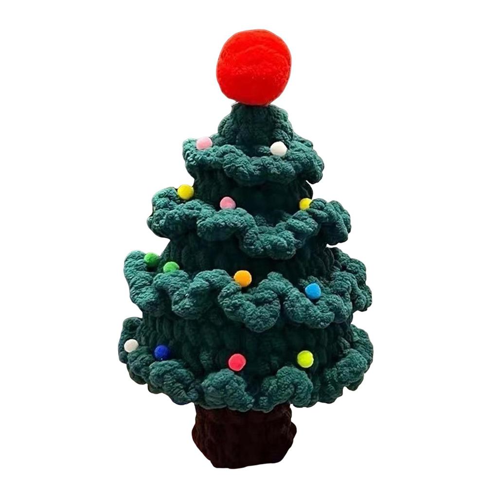Hand Crocheted Christmas , Figurine, Handmade, for Desk, Party, Office, Festival, Indoor