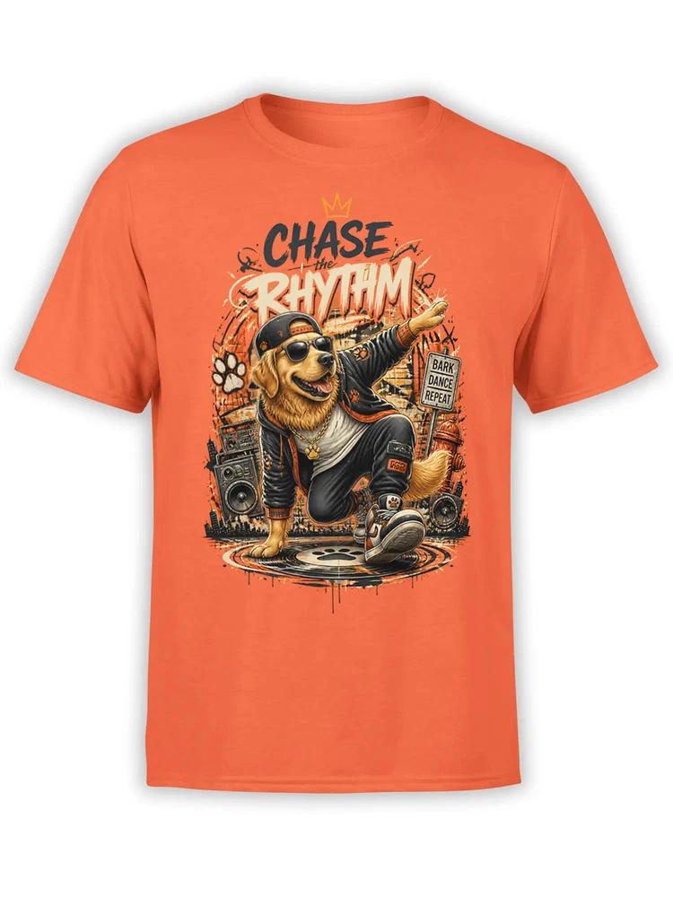 Rhythm Chaser Golden Retriever TShirt Unisex S