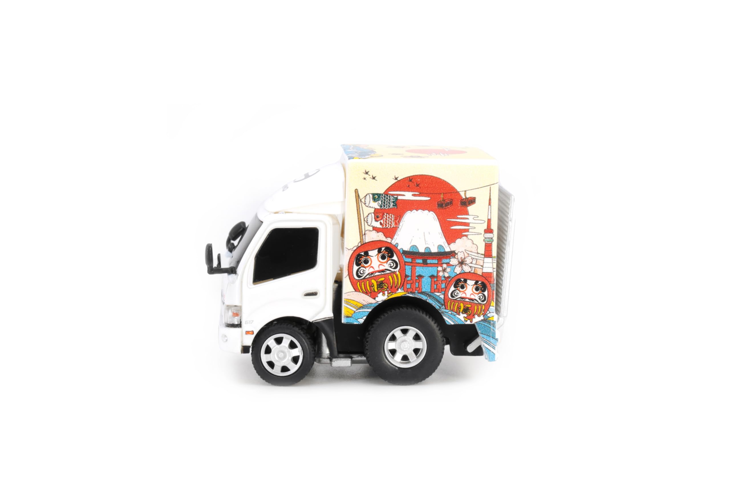 

Tiny Memory TinyQ Hino 300 DARUMA Diecast Mini Car (Japan Limited)