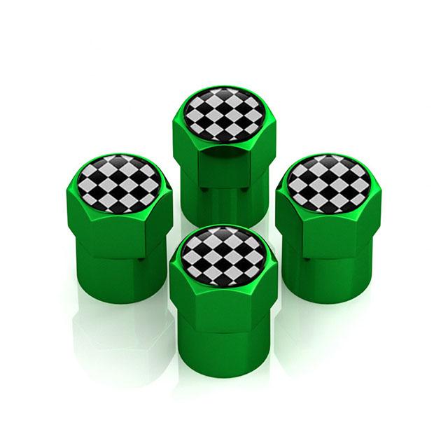4Pcs/Set Car Tire Valve Caps Wheel Valve Cap Auto Tyre Air Valve Stem Caps Dust Cover for F1 UK Flag Car Vehicles Styling