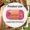 Metallic Shiny Yarn Crochet Bulky T Shirt for Headband Pillow DIY Craft