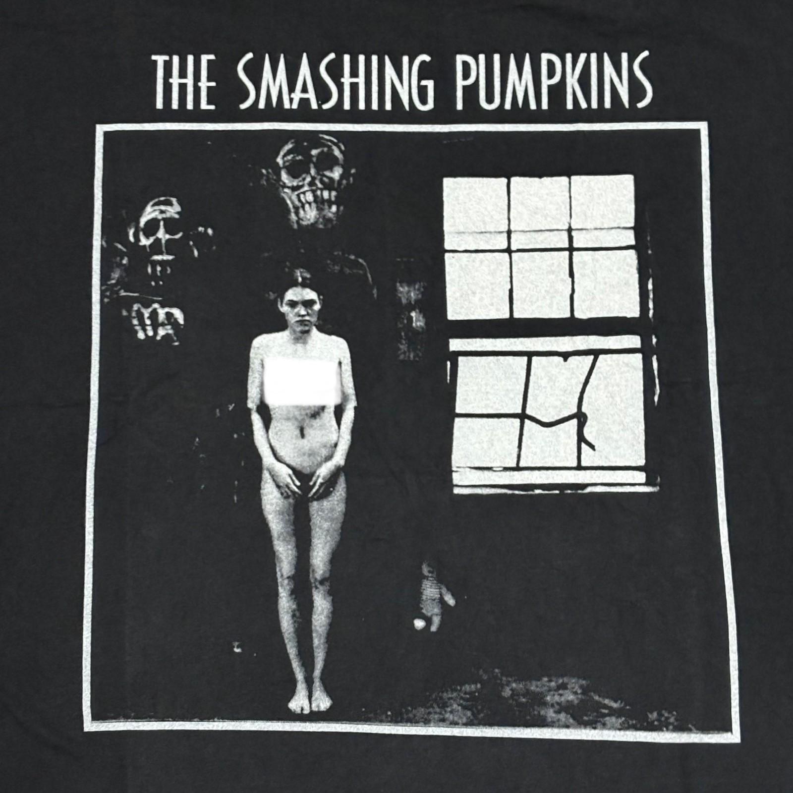 Vintage 90s Smashing Pumpkins ZERO Parking Lot Tour Band Sz.L RARE Shirt REPRINT L