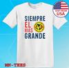Las Aguilas De Club America Siempre El Mas Grande Mexican White Size S-5XL